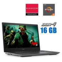 Игровой ноутбук Dell G5 SE 5505 / 15.6« (1920x1080) IPS / AMD Ryzen 5 4600H (6 (12) ядер по 3.0 - 4.0 GHz) / 16 GB DDR4 / 256 GB SSD M.2 / AMD...