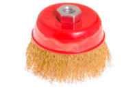 Щетка торцевая Mastertool 100 мм рифленая (19-7110)