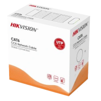 Кабель витая пара CAT6 Hikvision (для внутренней прокладки) DS-1LN6UU/CCA