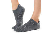 Носки для йоги ToeSox Full Toe Low Rise Grip Antique S (36-38.5)