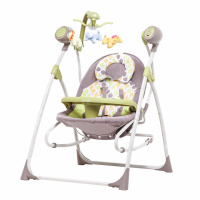 Колыбель-качели CARRELLO Nanny 3в1 CRL-0005  Baby Tilly, Green Tree