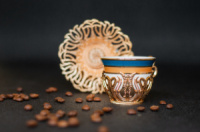 ✔️SALE! Турецький кавовий набір золото Elite 60мл 6+6