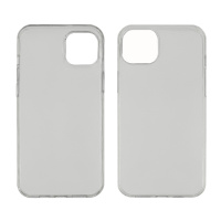 Чехол clear protective with frame для Apple iPhone 15 Plus прозрачный Люкс