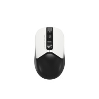 Мышь компьютерная безпроводная A4Tech Fstyler FG12 Panda черная с белым