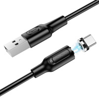 Кабель Borofone BX41 магнитный USB to Type-C 1m black