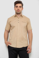 Сорочка чоловіча, колір бежевий, 214R7326