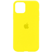 Чохол Silicone Case Full Protective (AA) для Apple iPhone 11 Pro (5.8«), Жовтий / Neon Yellow - купити в SmartEra.ua