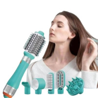 Мультистайлер для волос Enzo EN 750 Volumizer 6 В 1 Blow-out Brush Фен для придания объёма волосам