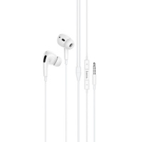 Стерео навушники Hoco M101 Pro 3.5mm, White - купити в SmartEra.ua