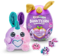 Мягкая игрушка-сюрприз Rainbocorn-E Bunnycorn Surprise 9260E разноцветная