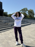 Жіночий теплий спортивний костюм «Award» | Норма і батал Фіолетовий, 42-44