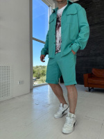 Костюм літній кисло-зелений | 54-001