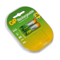 Акумулятор GP Rechargeable R-03 750mAh (HR03, size AAA, NiMN)