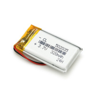 Литий-полимерный аккумулятор 5*20*35mm (Li-ion 3.7В 320мА·ч)