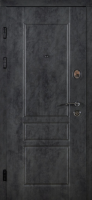 Двері вхідні квартира РУБІЖ Оксид темний Б-323