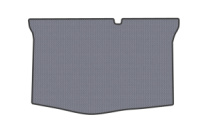 Резиновый коврик в багажник (Серый) для Hyundai I-20 2014-2020 гг