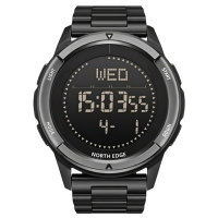 North Edge Alps Stainless Black з компасом, 2 ремінці