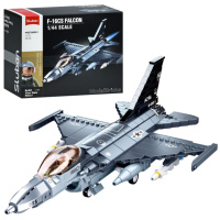 Конструктор 0891 багатоцільовий одномоторний реактивний винищувач Міраж 2000 Mirage 2000 521 деталь