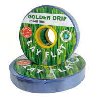 Рукав ПВХ Lay Flat 4« (100 мм), 50 м GOLDEN DRIP