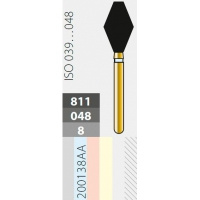 Алмазный бор Diatech окклюзионный 811 048 - 8 ML