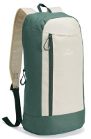 Невеликий міський рюкзак 10L Crivit Mini зелений з бежевим