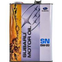 Моторное масло Subaru Motor Oil 0W-20 4 л