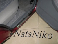 Защитные накладки на пороги DAEWOO NEXIA c 1994-1999г.