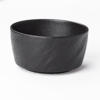 Миска керамічна для рисової локшини 400 мл, чорний