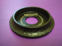 Алмазная насадная фреза d22 D75 R10 (на УШМ) для плитки, керамогранита