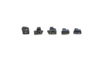 Кнопки руля (набор) 4T GY6 125/150 (5шт) ZUNA (B-770)