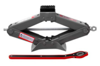 Домкрат механический Intertool 2т x 110-400мм ромбовидный с трещоткой (GT0185)