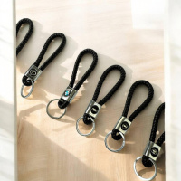 Брелок шкіряний для авто ключів з кільцем (BMW, Audi, Volkswagen, Mercedes-Benz, Porsche, Toyota, Lexus)