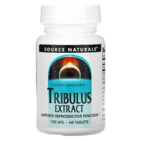 Екстракт Трібулуса, 750 мг, Source Naturals, 60 таблеток