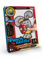 Ковровая вышивка Punch needle. Зайка 8+ (Danko Toys)