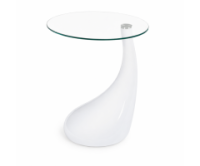 Столик Перла журнальний білий