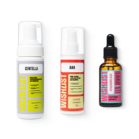 Набір триетапного догляду проти подразнень та лущення WISHLIST