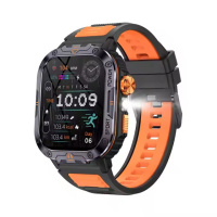 Розумний годинник Modfit Carbon Quad Orange (1077-0327) з тонометром та захистом IP68
