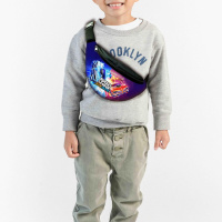 Сумка-бананка   «Rocket League» з принтом, 32х15см, дитяча, молодіжна (00070)