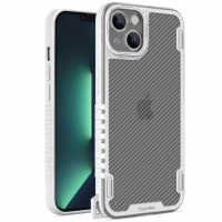 Чохол для iPhone 13 mini TPU+PC TRAVEL Carbon (Білий) - купити в SmartEra.ua