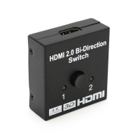 Пассивный HDMI свич, 4K, 1,4 версия, 1=>2 порта, Box