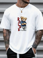 Футболка біла з ДТФ принтом | 57-142