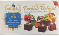 ✔️NEW! Лукум ТМ Ugurlu Шоколад Мікс фруктів 300г