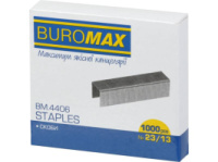 Скоби для степлера Buromax №23/13 1000шт. (70-100 ст.)