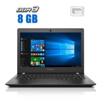 Ультрабук Lenovo E31-80 / 13.3« (1366x768) TN / Intel Core i3-6006U (2 (4) ядра по 2.0 GHz) / 8 GB DDR3 / 128 GB SSD / Intel HD Graphics 520 / WebCam