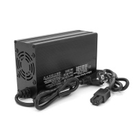 Зарядное устройство для аккумуляторов Li-ion 72V(84V),20S,18A,  штекер Triangle plug (T-tipe/IEC/C13 N+L-), 185x88x60mm