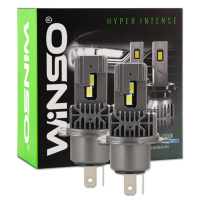 Автолампа Winso LED H4 12/24V 30Вт 3000Лм 6500K CSP3570 2шт