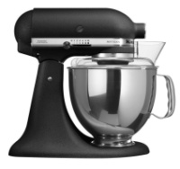 Планетарный миксер KitchenAid 5KSM150PSEBK ARTISAN, 4.83 л, чёрный матовый