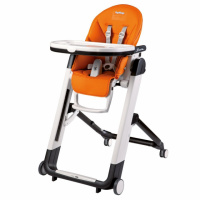 Стульчик для кормления Peg-Perego Prima Pappa Follow Me Mela Зеленый эко-кожа