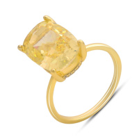 Серебряное кольцо CatalogSilver с фианитами, вес изделия 5,69 гр (2184850) 18 размер