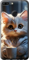 Чехол на Huawei Honor 9 Lite White cat 5646u-1359